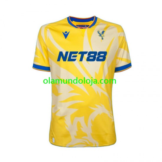 Camisola Crystal Palace Homem Equipamento Segundo 2024-2025 Manga Curta